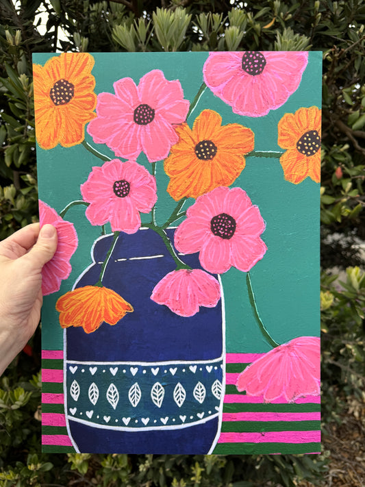 Art Print | A3 Size | Floral Folklore No.3