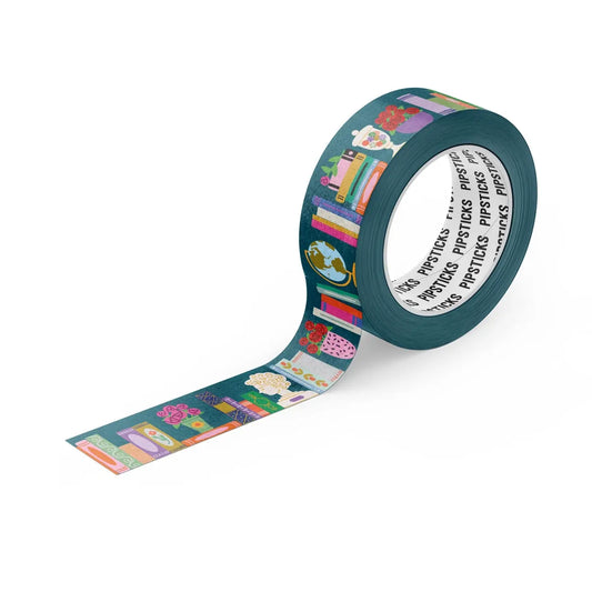 Book Shelfie Washi Tape -  Pipsticks