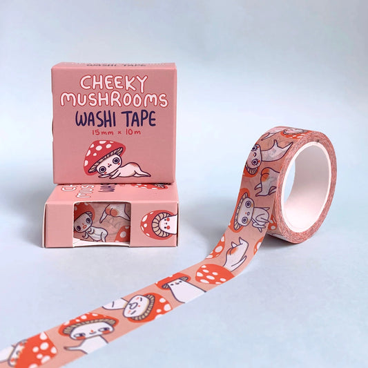 Hannakin Cheeky Mushrooms Washi Tape