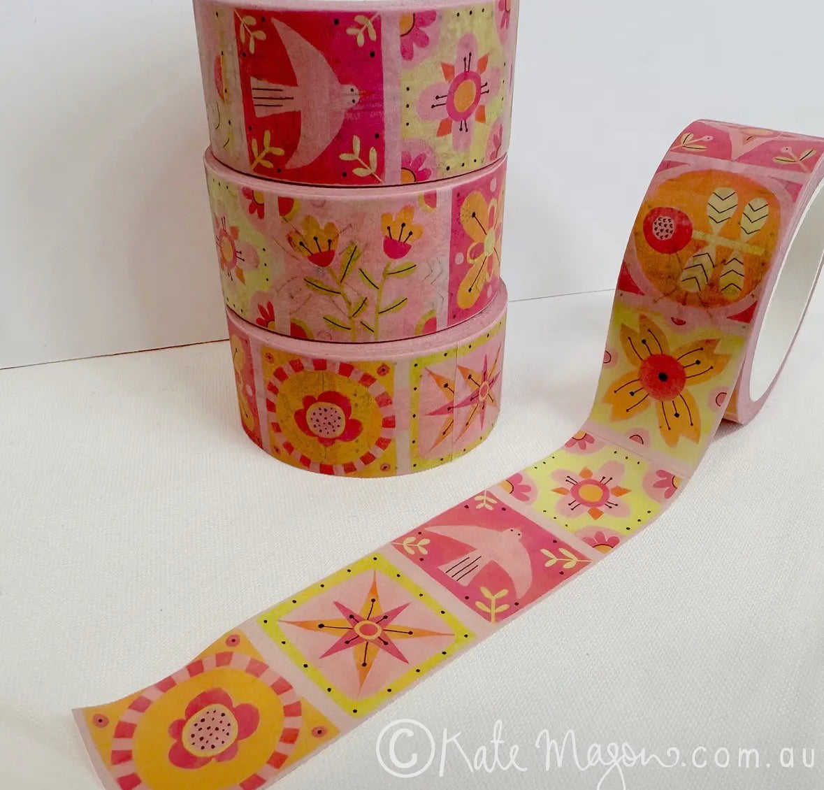 Kate Mason Washi Tape - Folk Patchwork