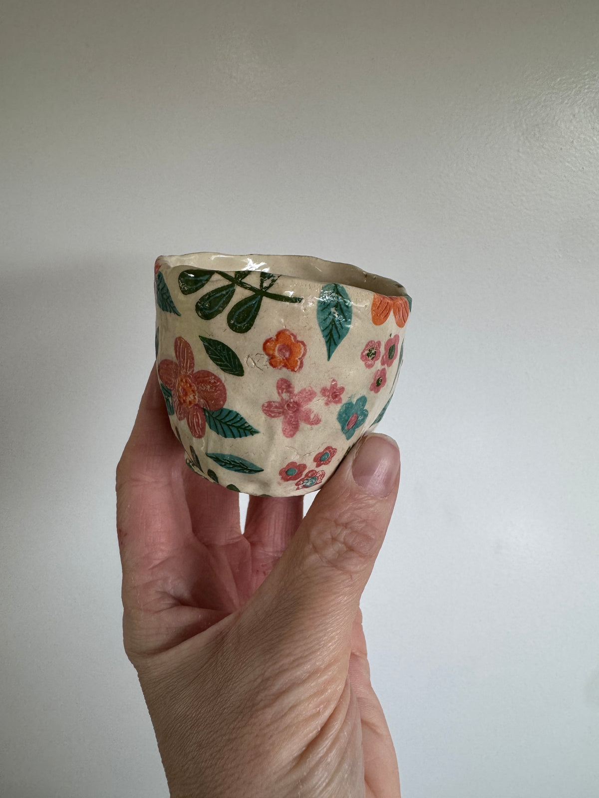 Ceramics - Espresso Mug - Spring Florals
