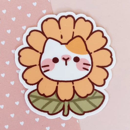 Cherry Rabbit Flower Cat Sticker