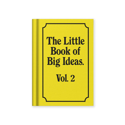 Hard Cover Tiny Notebook-The Little Book of Ideas