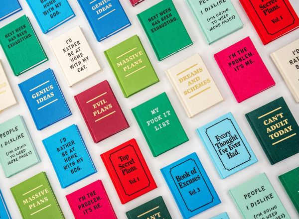 Hard Cover Tiny Notebook-Every Thought I've Ever Had