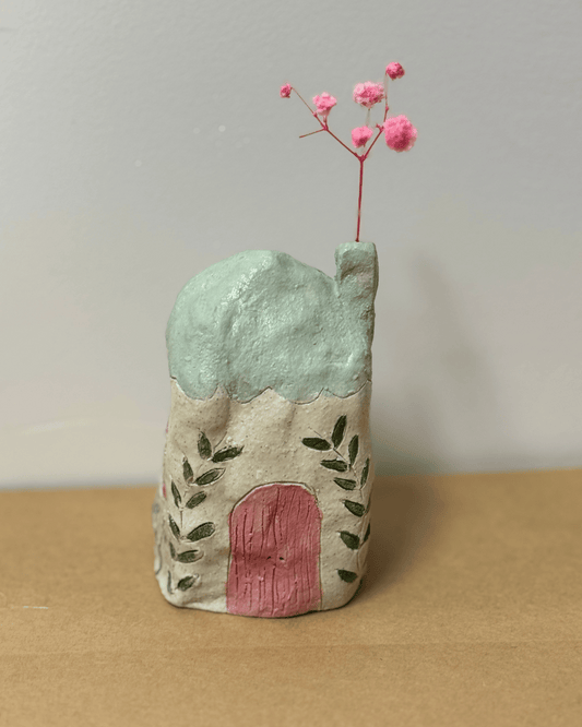 Ceramic Fairy House Large