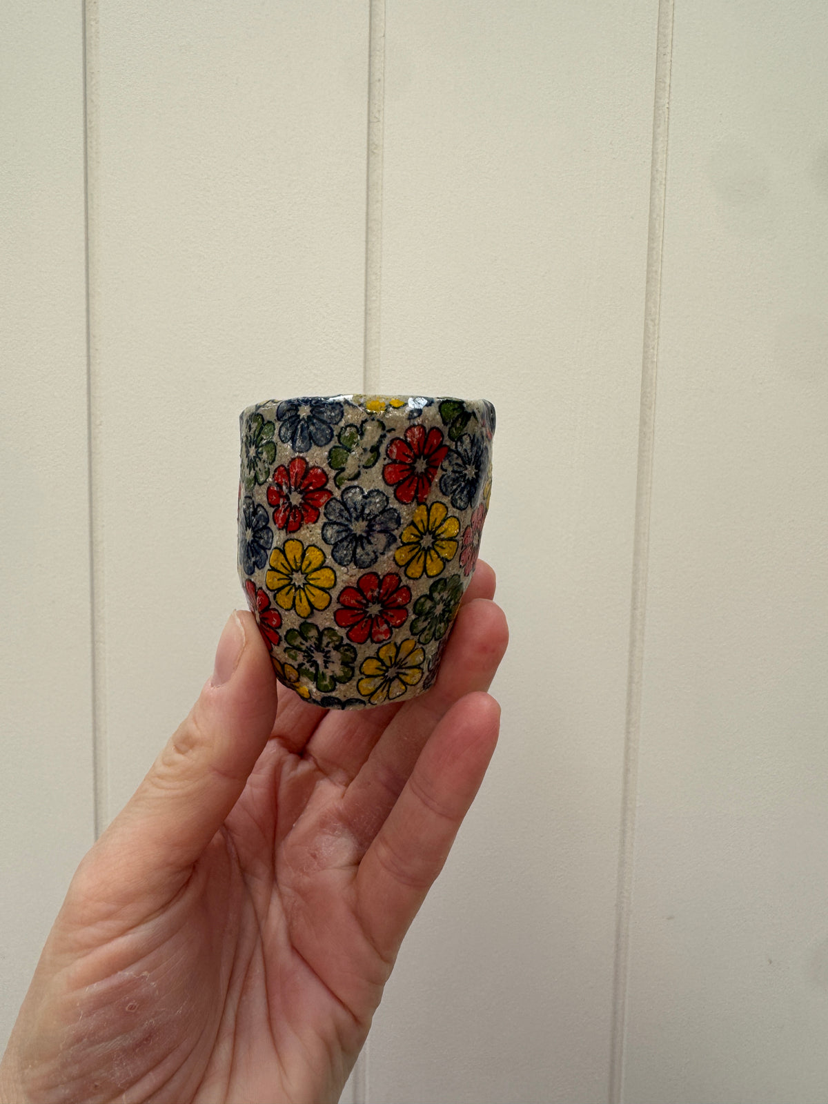 Handbuilt Ceramic Vase / Espresso Mug