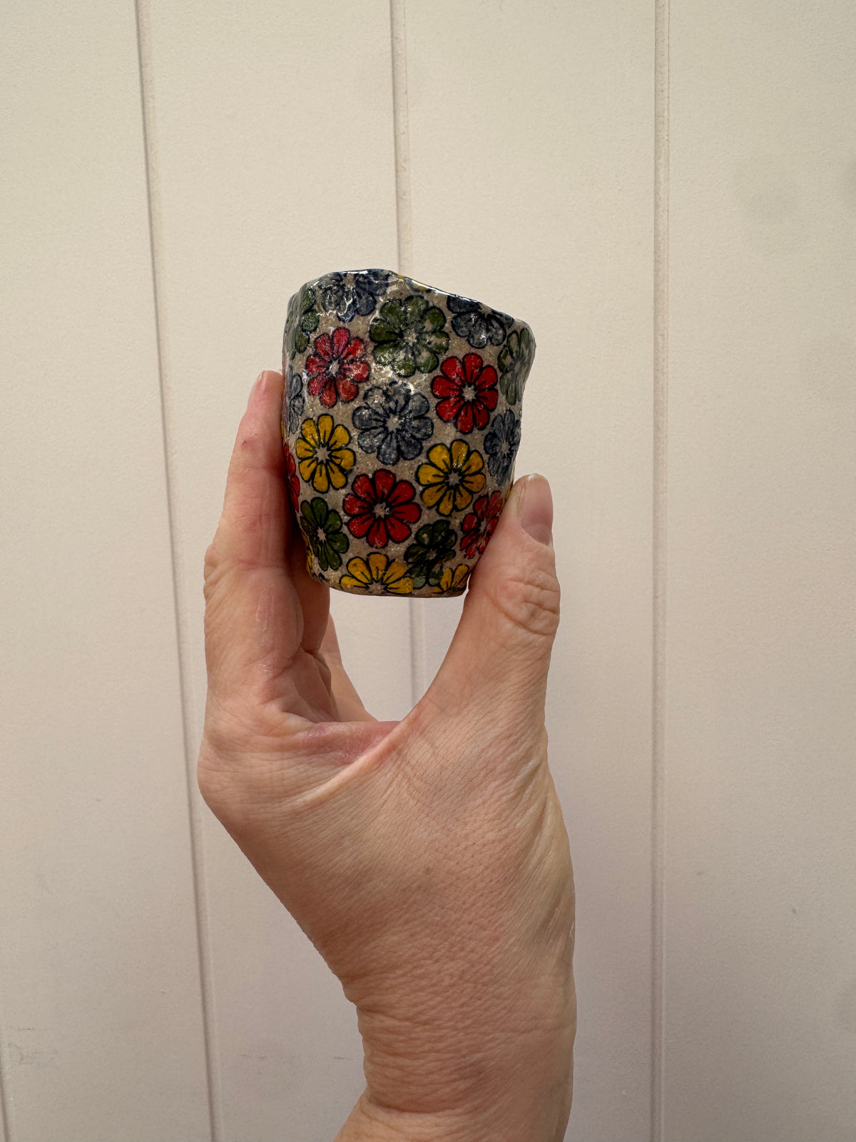 Handbuilt Ceramic Vase / Espresso Mug