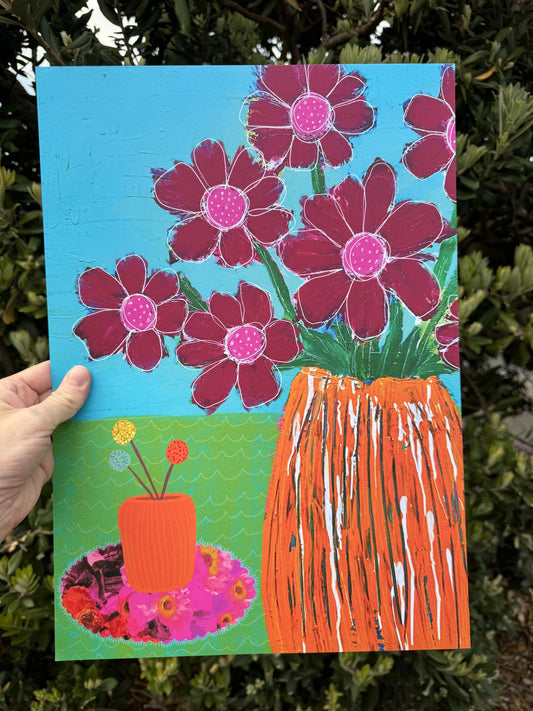 Art Print | A3 Size | Floral Folklore No.6