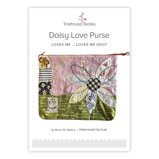 Treehouse Textiles - Daisy Love Purse Pattern