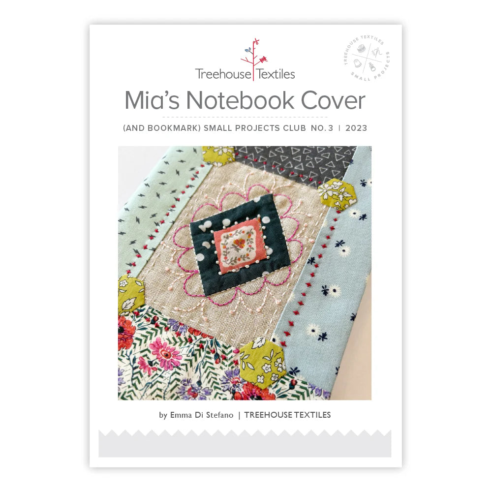 Treehouse Textiles - Mia’s Notebook Cover Pattern