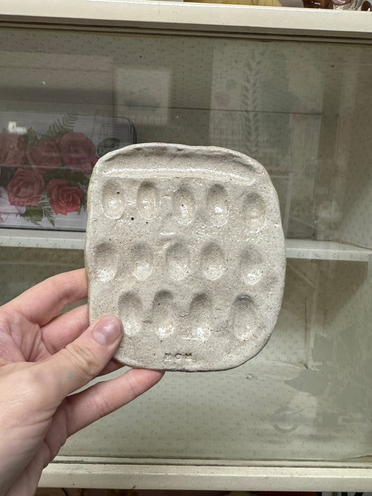 Handbuilt Ceramic Paint Palette Large 1