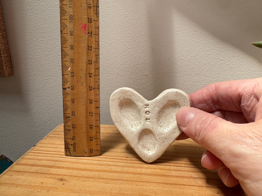 Ceramics - Paint Palette Medium Small