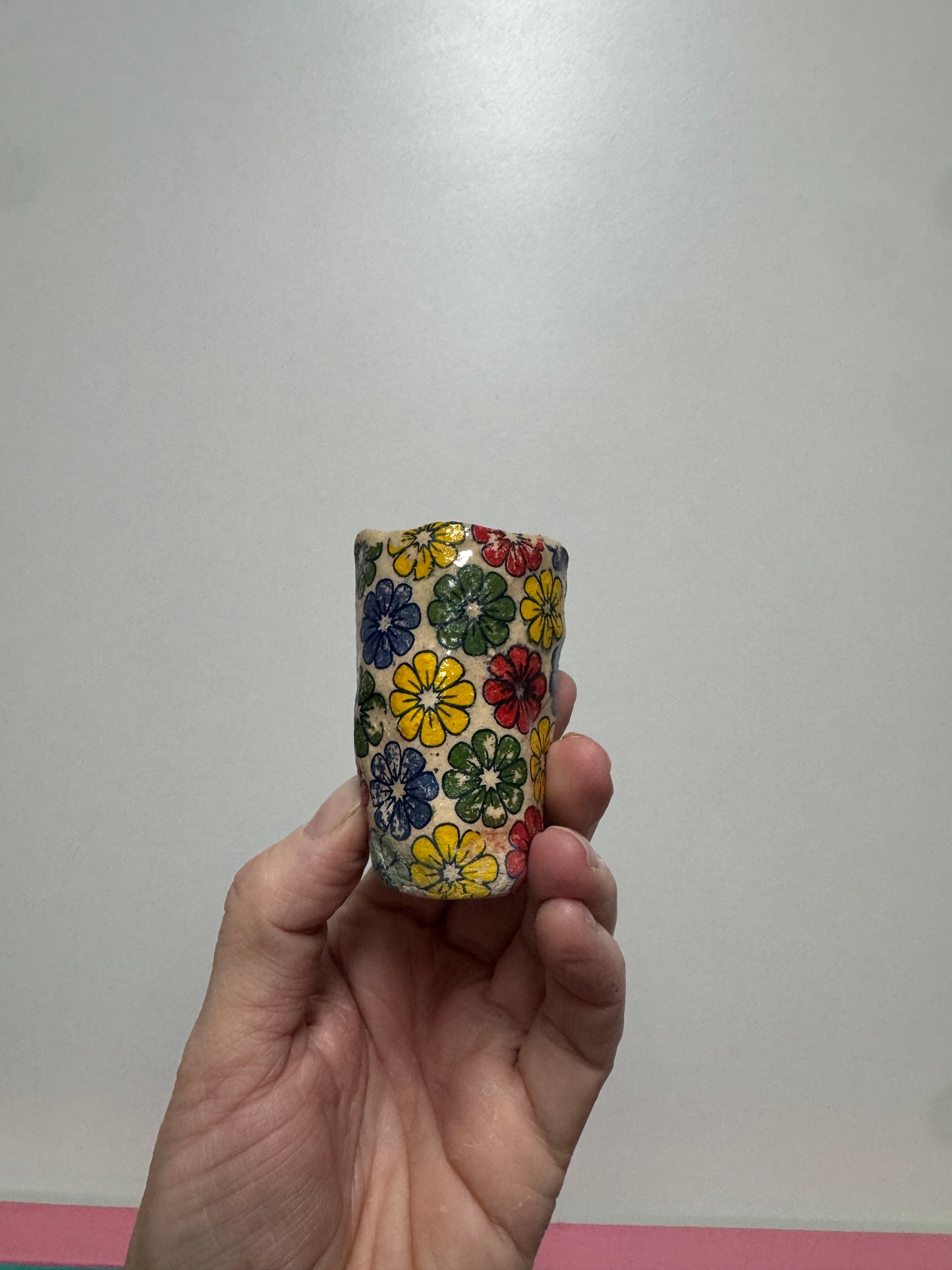 Ceramics - Flower Power Floral Vase