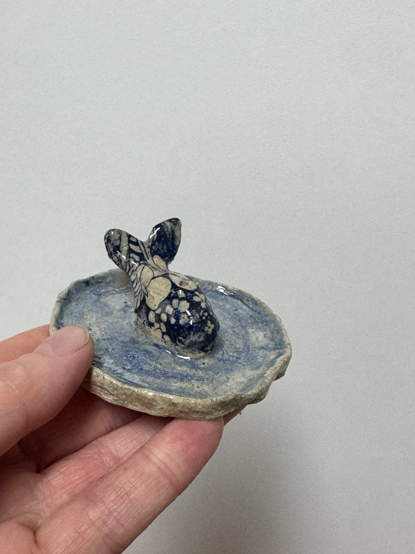 Ceramics - Whale Incense Holder