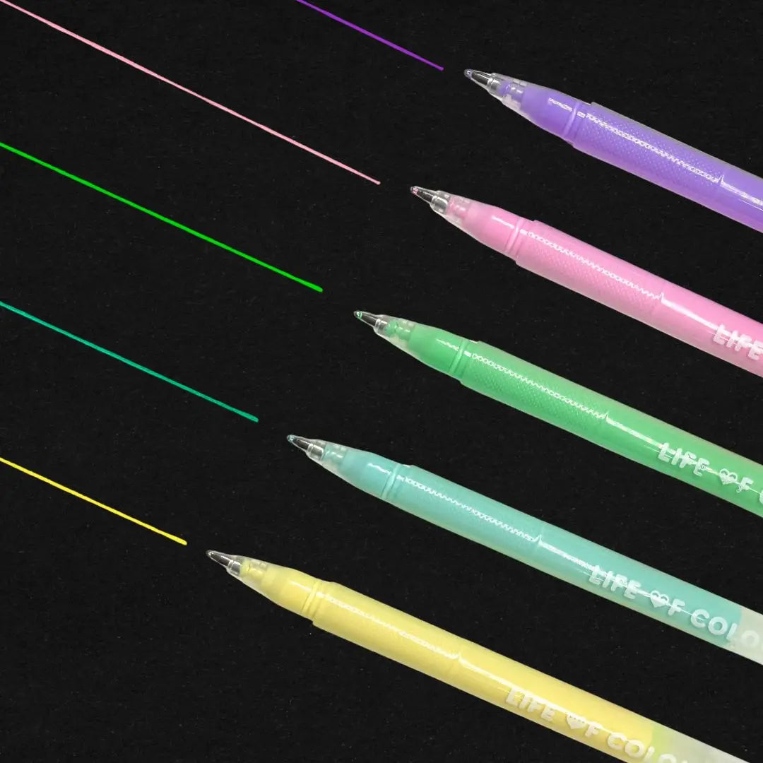 Acrylic Gel Pens - Set of 24 | Life of Colour