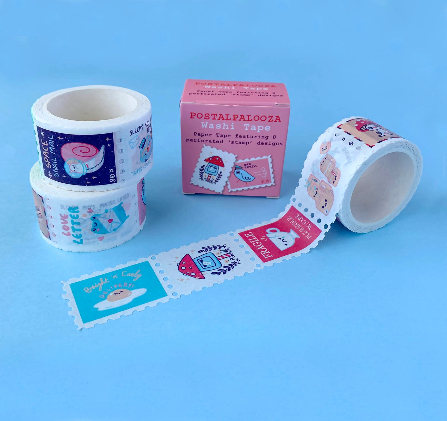 Hannakin Washi Tape - Postalpalooza - Stamp Washi Tape
