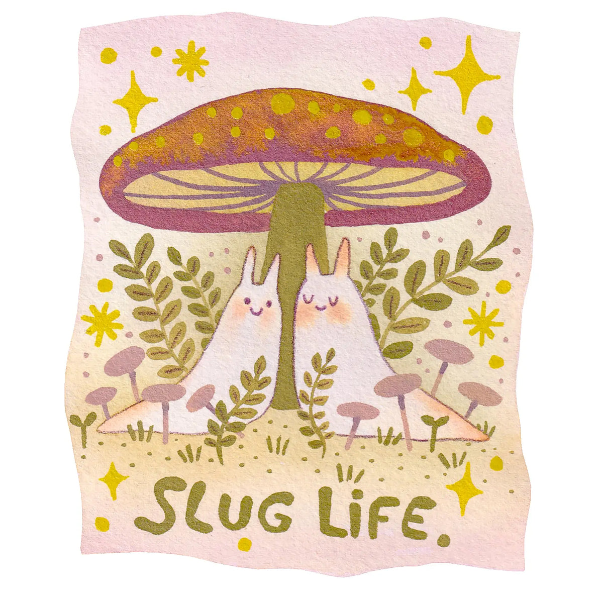 Hannakin Mini Art Print (A6) - Slug Life