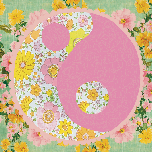 Greeting Card - Square Art Card Series - Balance