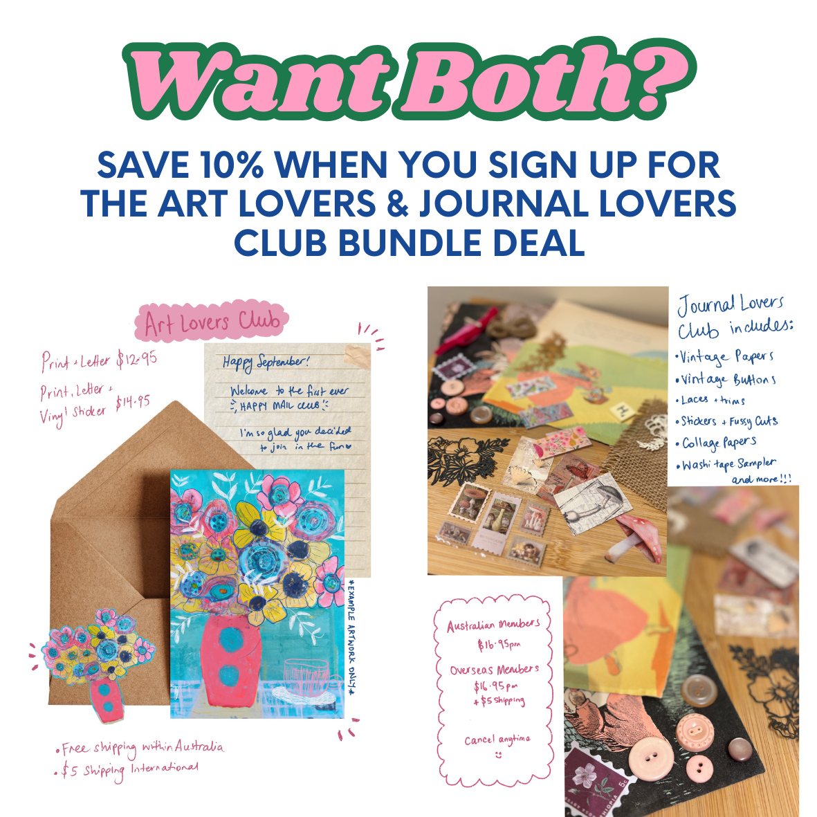 Happy Mail Club - Bundle Deal