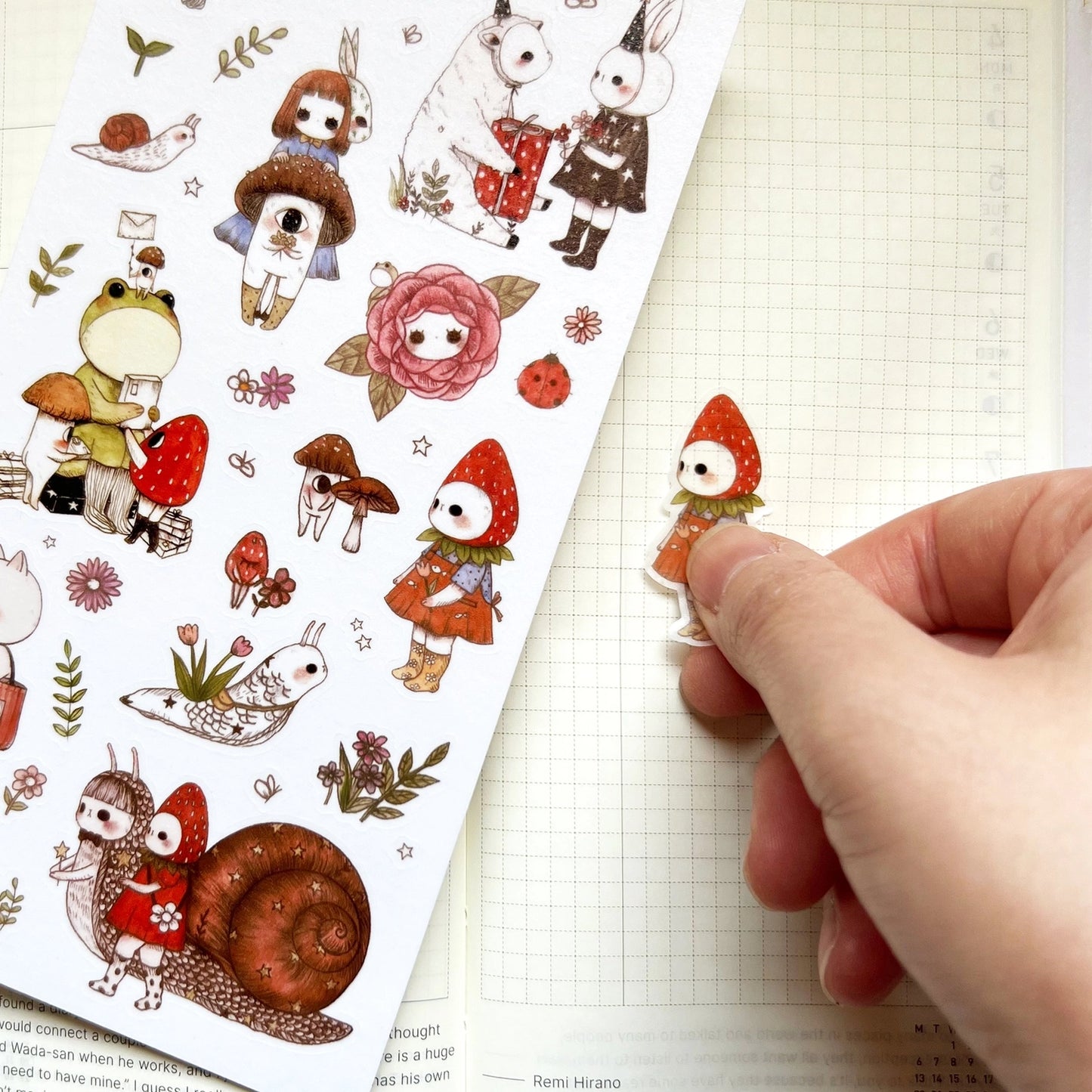 Sticker Sheet - Woodland 3 by jb0xtchi