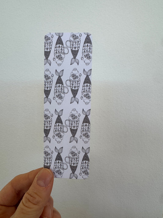 Bookmark - Fine Lines Fish Friends
