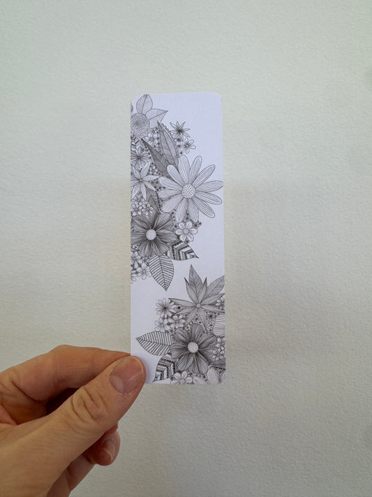 Bookmark - Fine Lines Forals 2