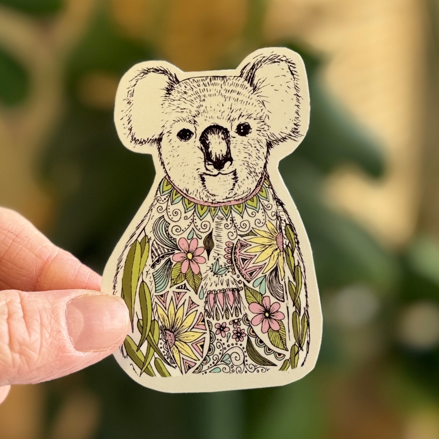 Charlie the Koala Vinyl Sticker