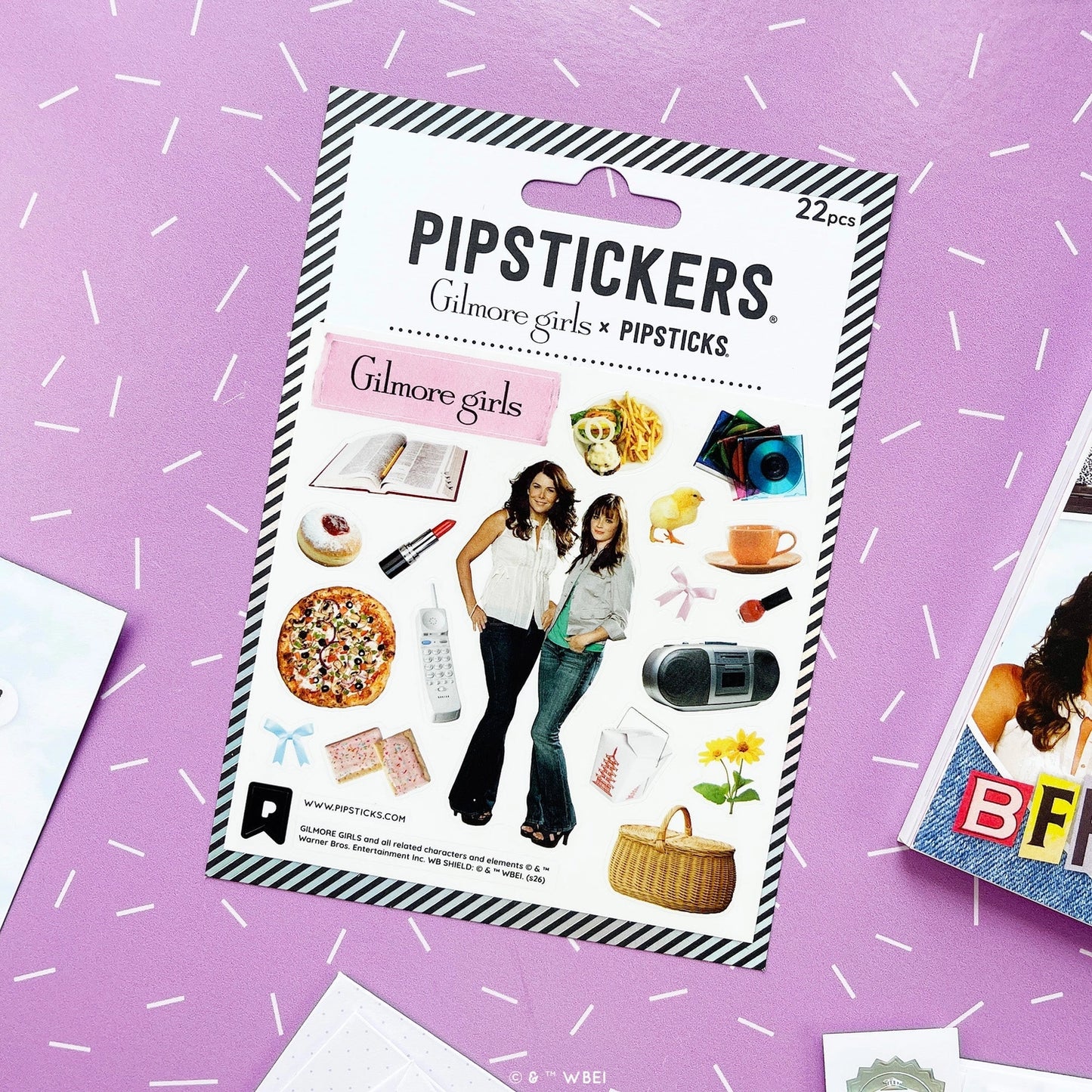 Gilmore Girls Where You Lead Sticker Sheet by Pipsticks