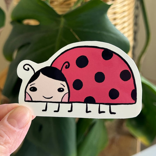 Little Ladybug Vinyl Sticker