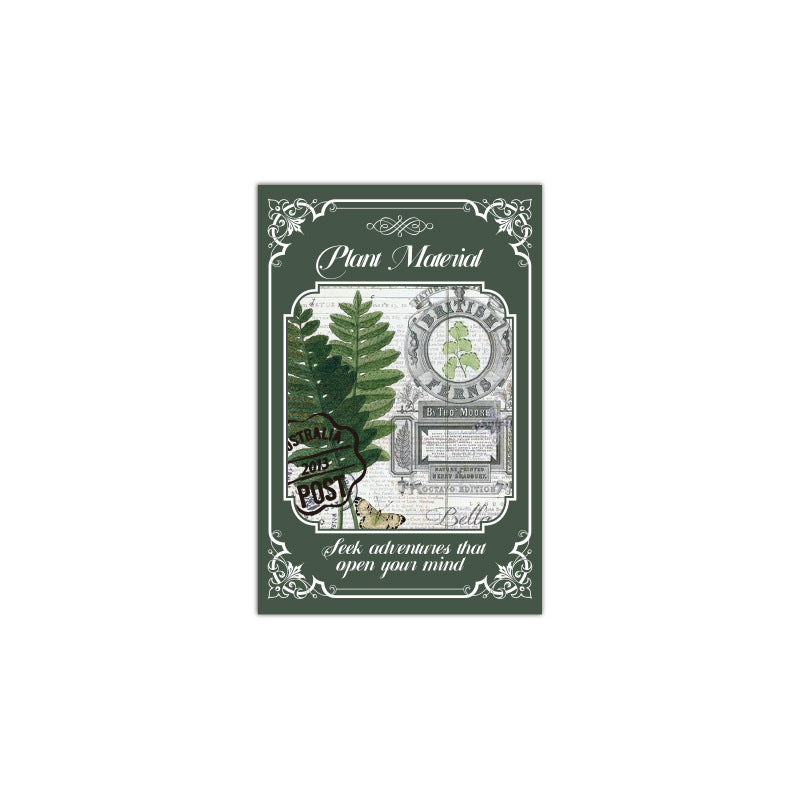 Mini Collage Book – Vintage Style Art Paper