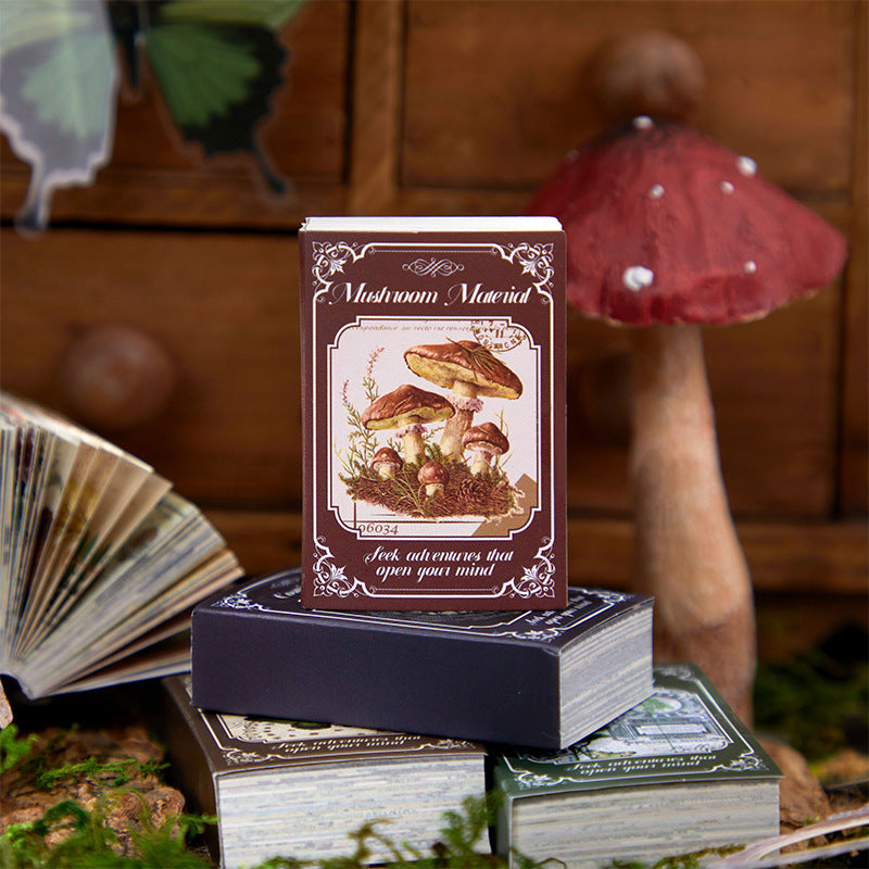 Mini Collage Book – Vintage Style Art Paper