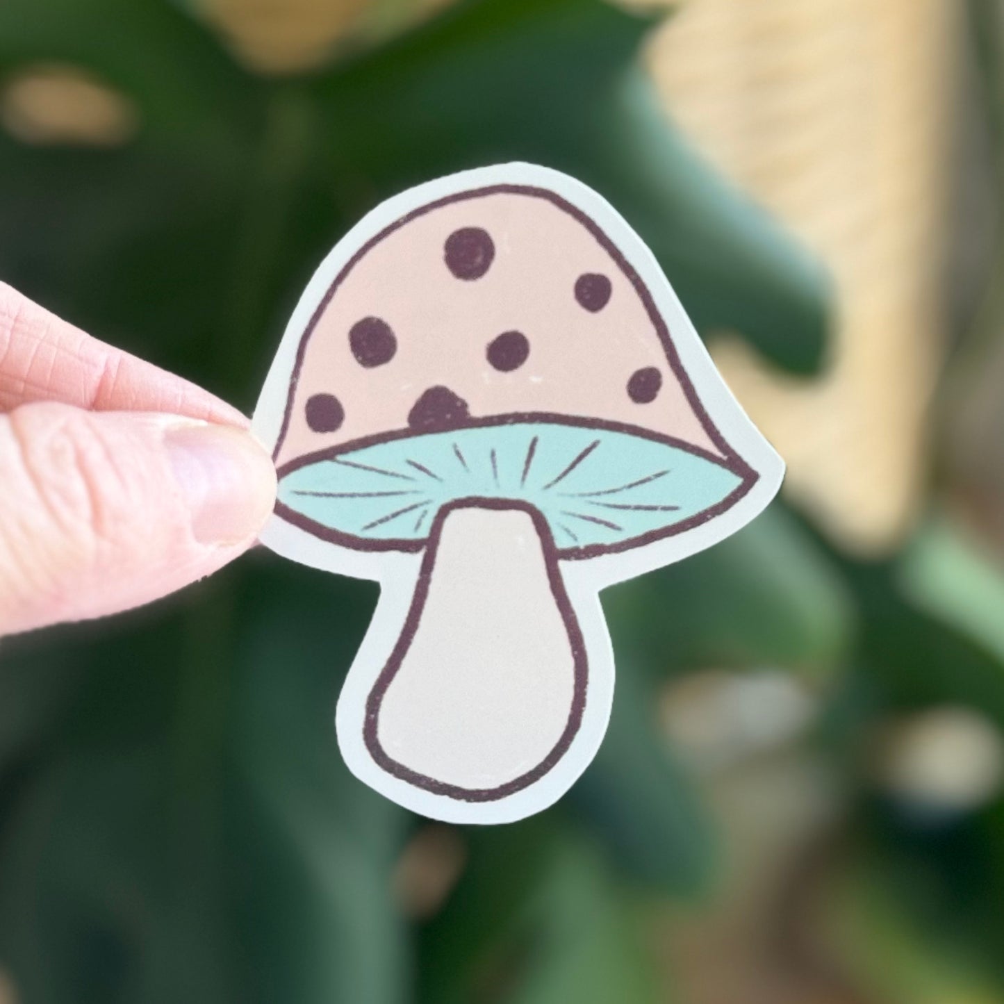 Mushroom 1 Vinyl Sticker