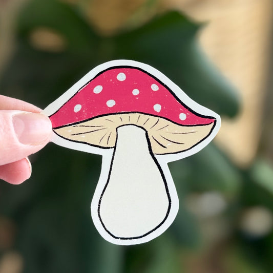 Mushroom 2 Vinyl Sticker