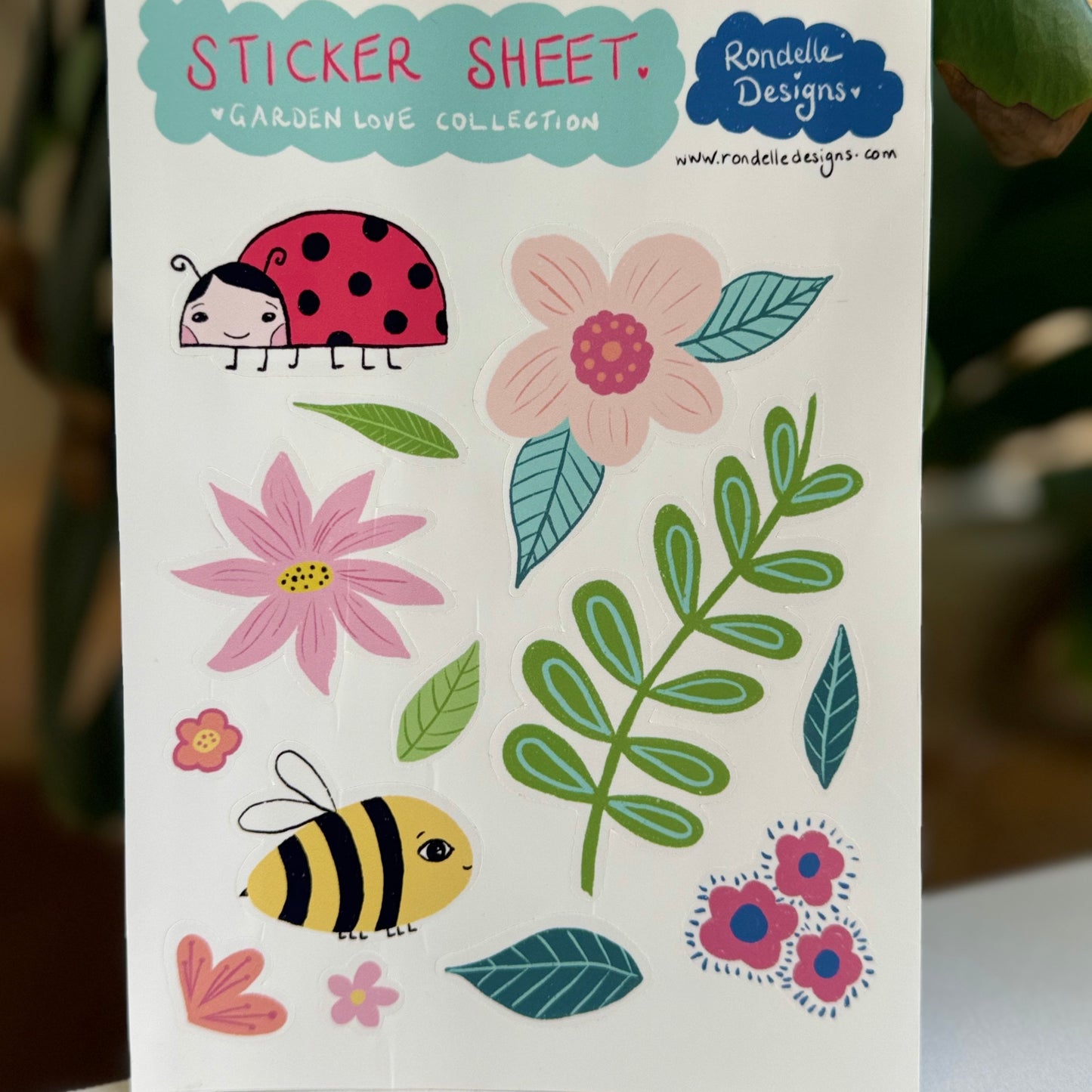 Garden Love Sticker Sheet