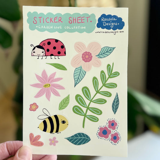 Garden Love Sticker Sheet