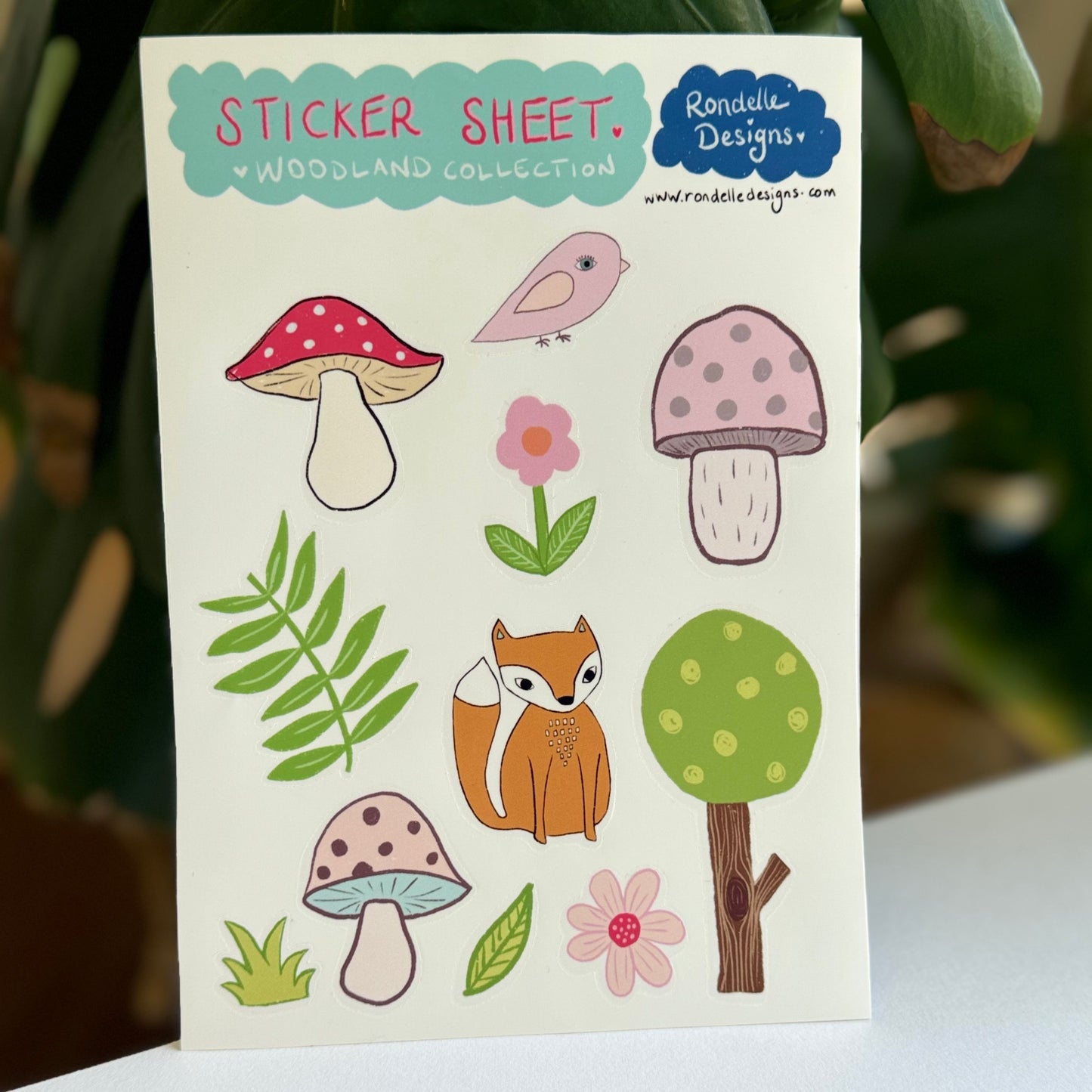 Woodland Sticker Sheet