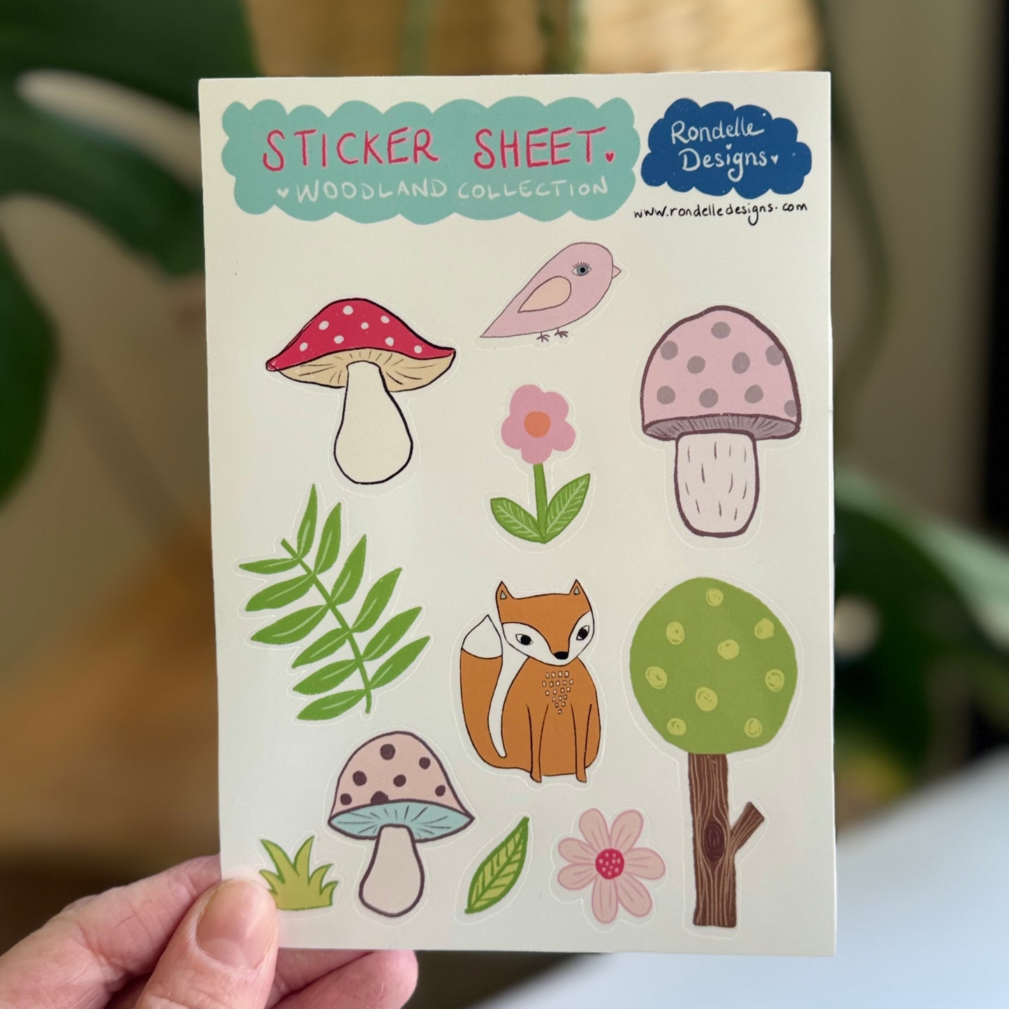 Woodland Sticker Sheet