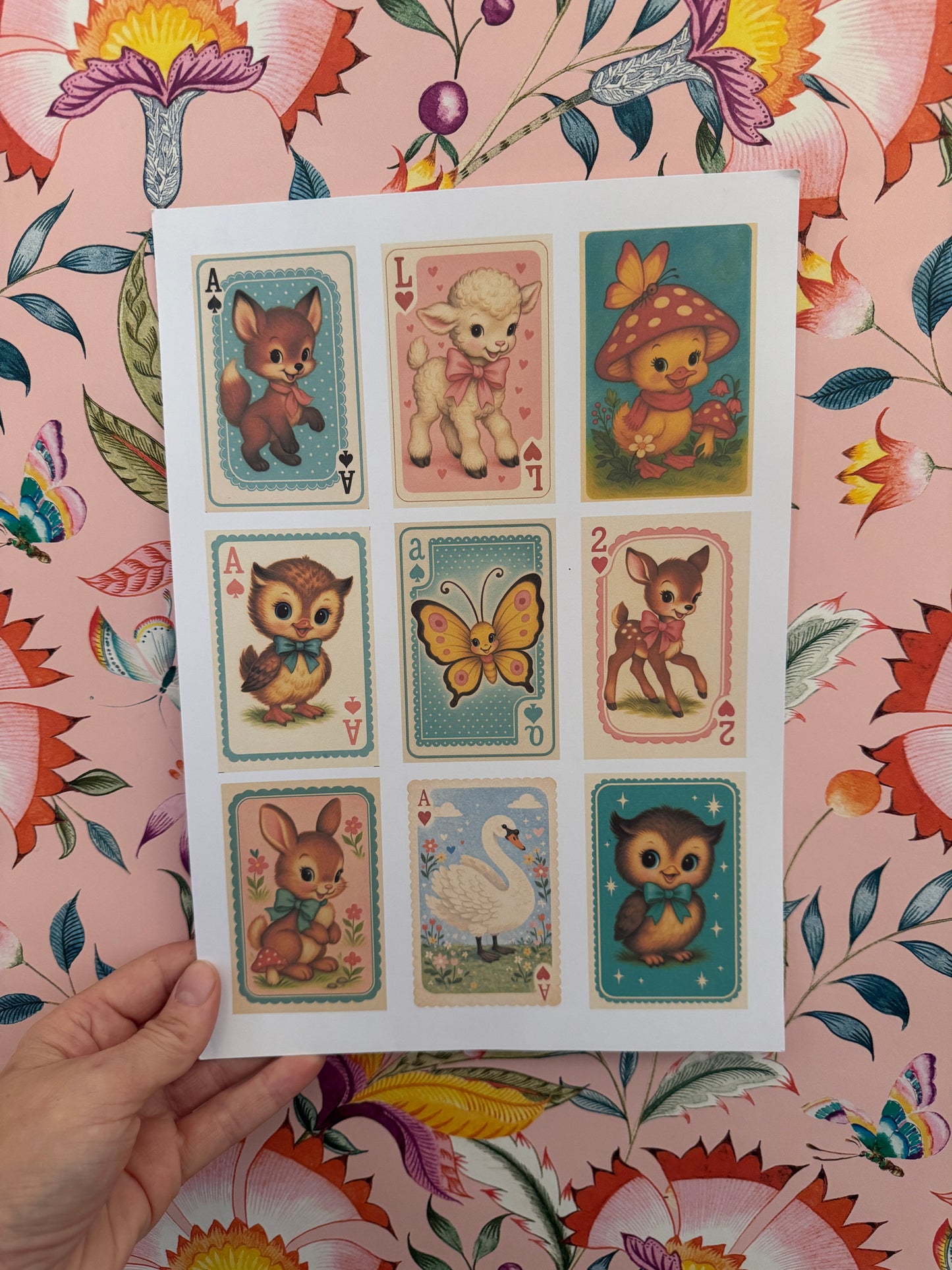 Vintage Kitsch Animal Journal Pack