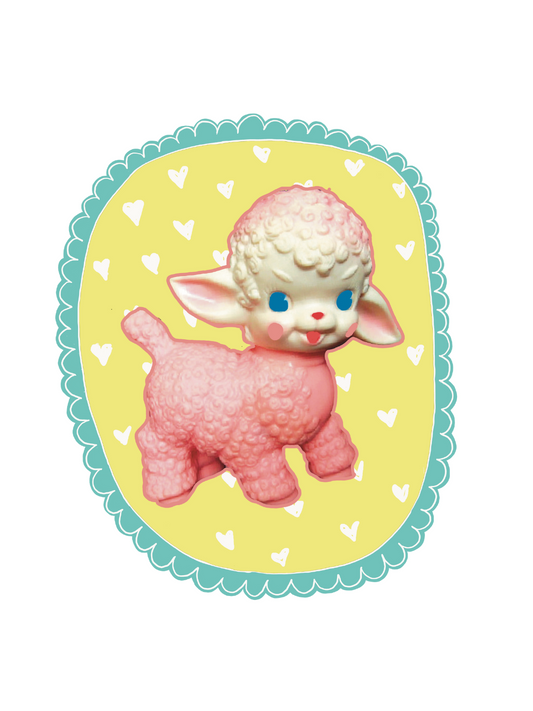 Keychain - Vintage Lamb