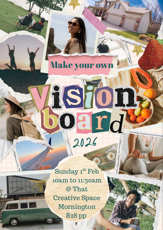 Vision Board Workshop – Mornington | Feb 1
