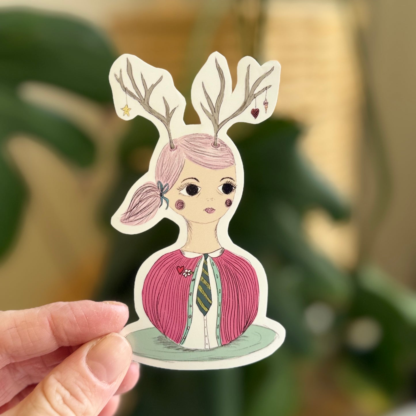 Whimsy Girl Vinyl Sticker